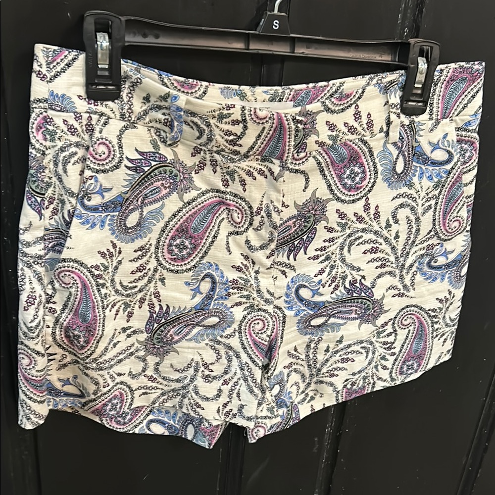 Paisley Print Women's Shorts